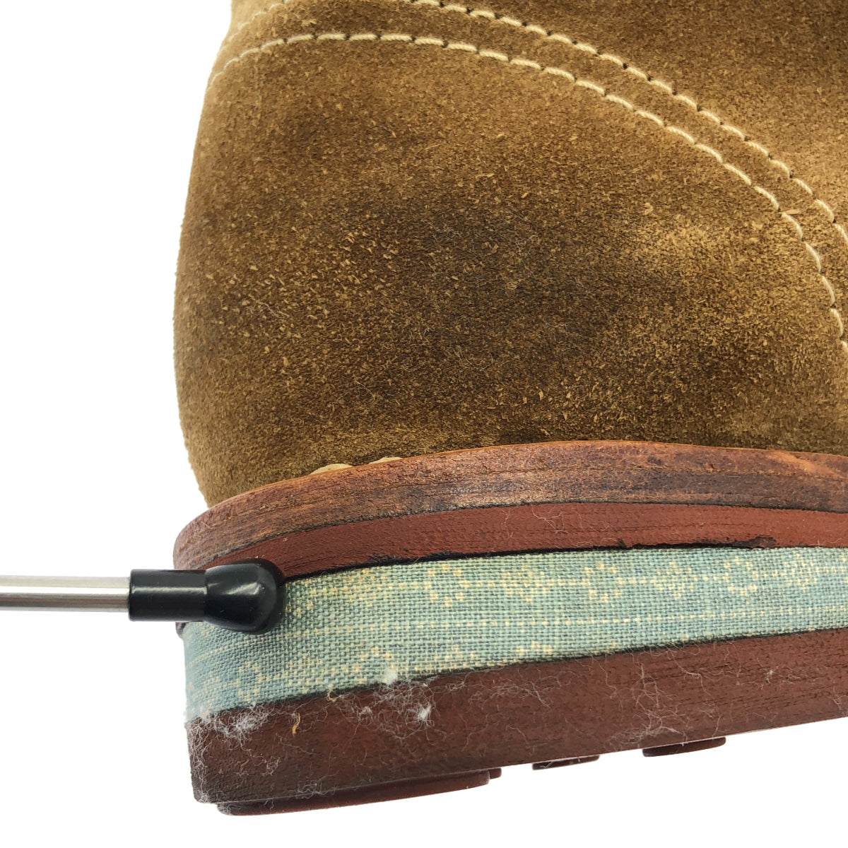 visvim Brigadier Folk 絨面革靴子 | 美碼 8 | 棕色 | 男款