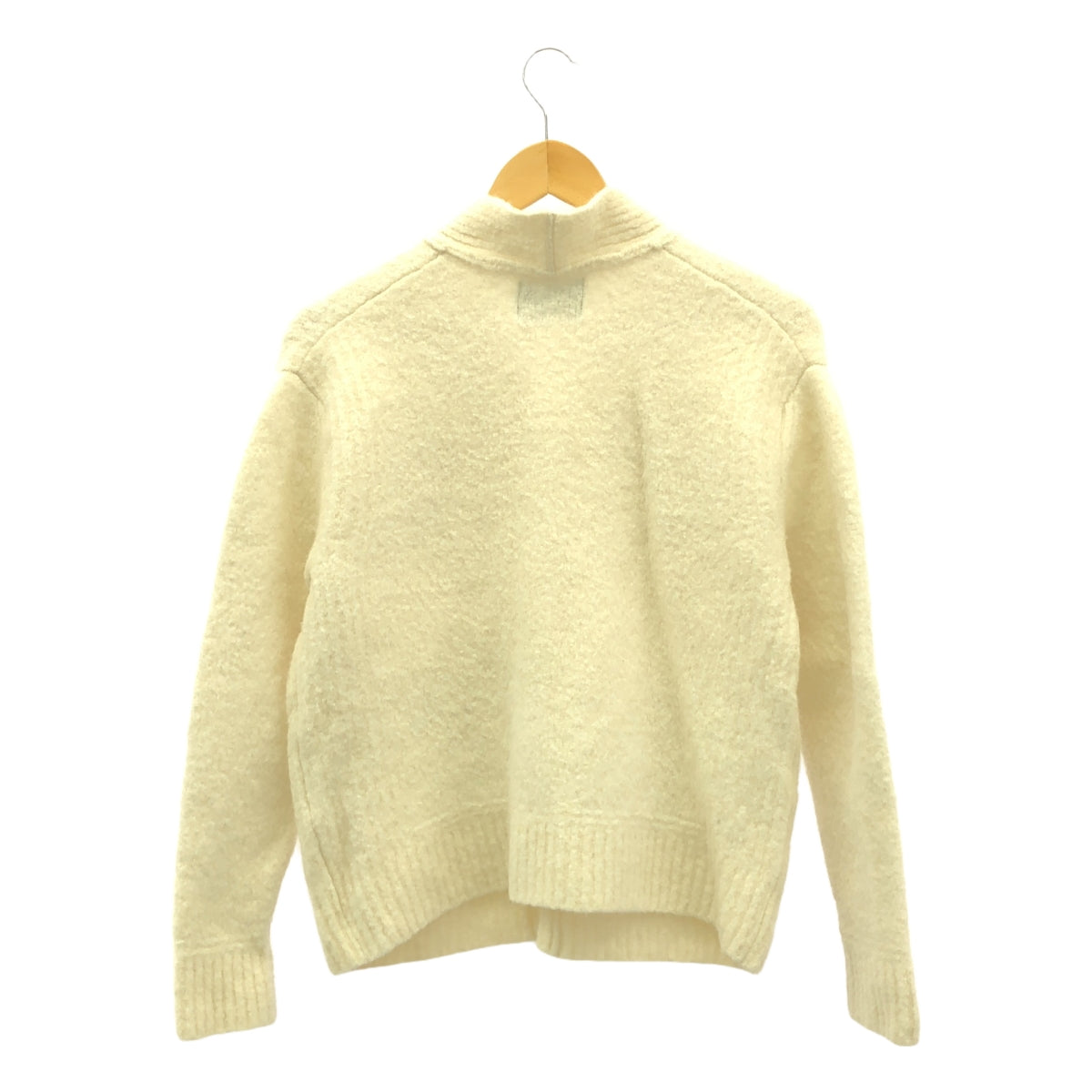 SEVEN TEN by MIHO KAWAHITO / 세븐틴 바이 미호카와히토 | 멜튼 울 2WAY 가디건 | S | 화이트 | 여성