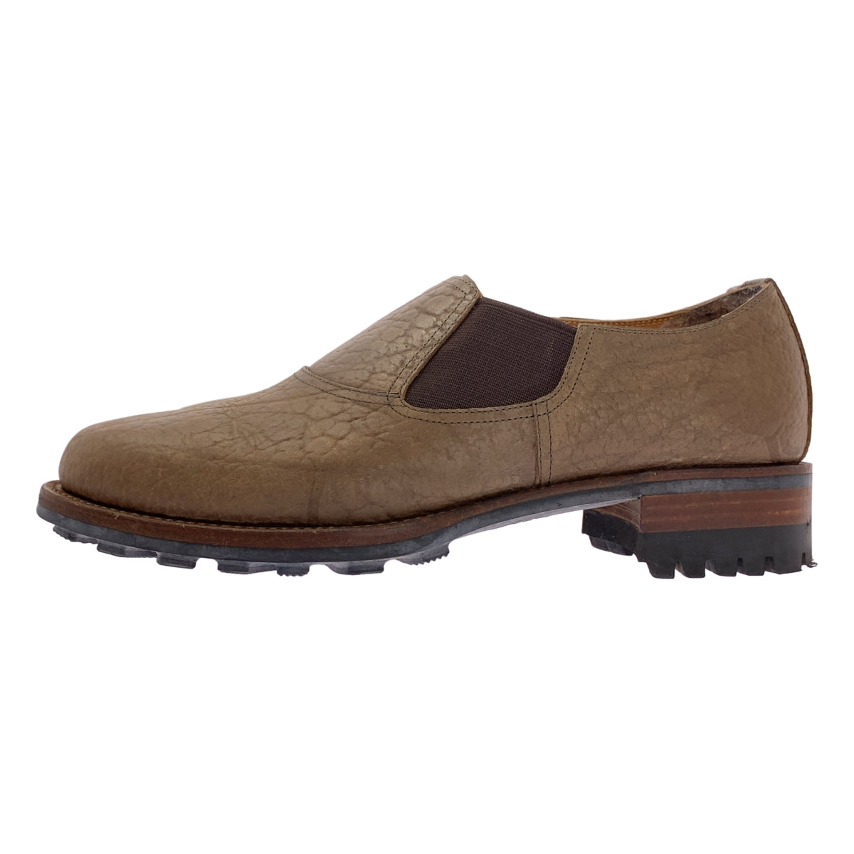 Post Production / ポストプロダクション | Norm ノーム サイドゴア レザー シューズ |