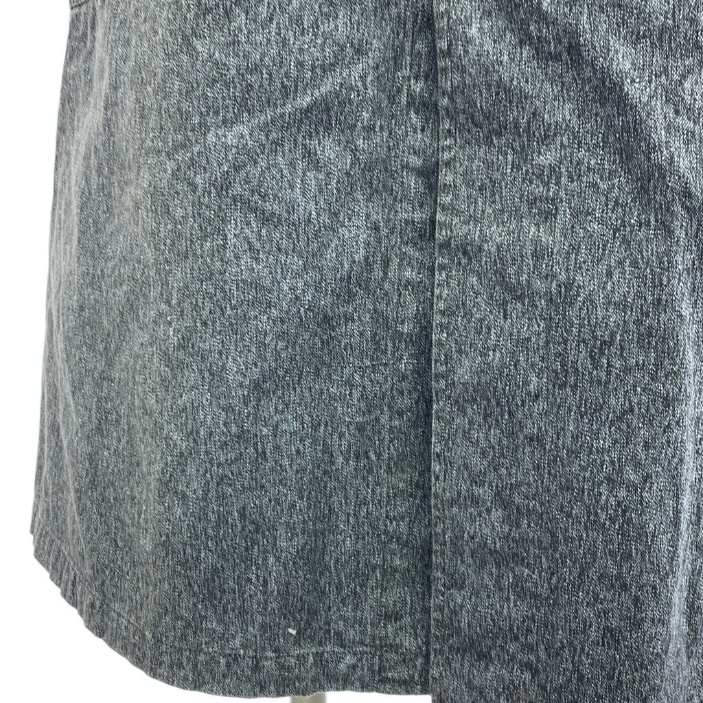 EURO VINTAGE / ユーロヴィンテージ | 推定40-50s ヴィンテージ ブラックシャンブレー アトリエ コート ごま塩 | 92-115 | グレー | メンズ