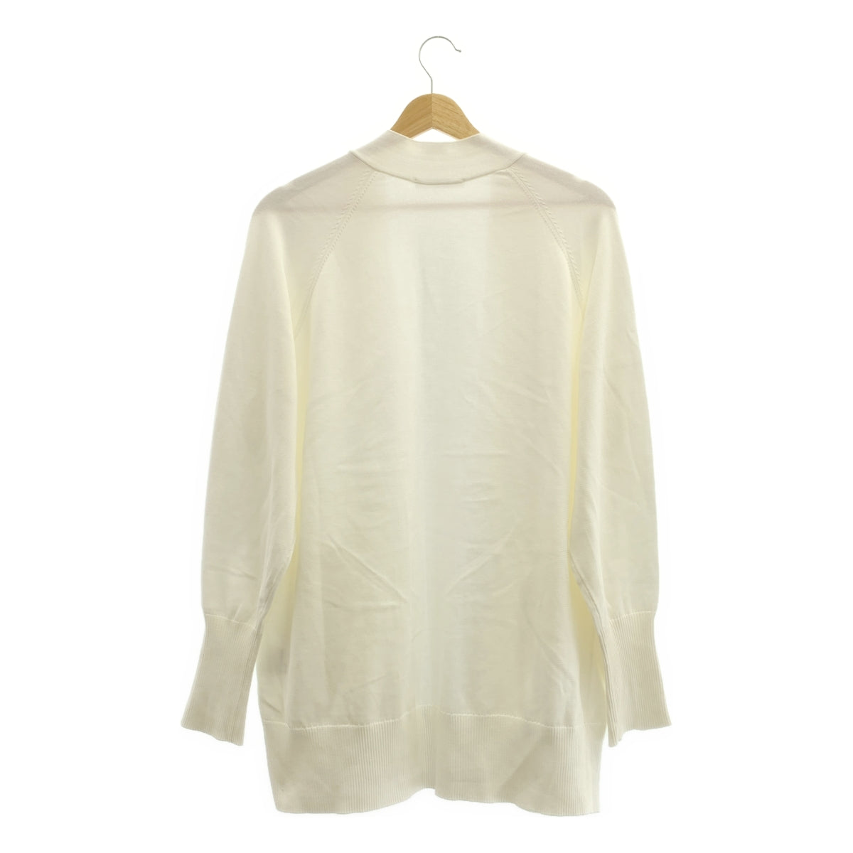 CINOH | 棉質超大開衩袖針織開襟衫 | 尺寸 38 |