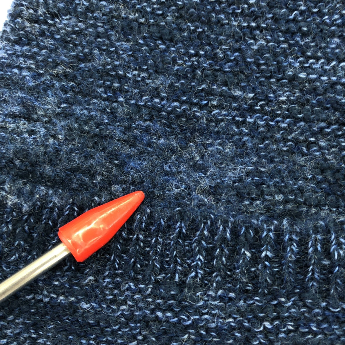 SOLIDO / ソリード | コットン ウール ニット カーディガン | 02 | ネイビー | メンズ