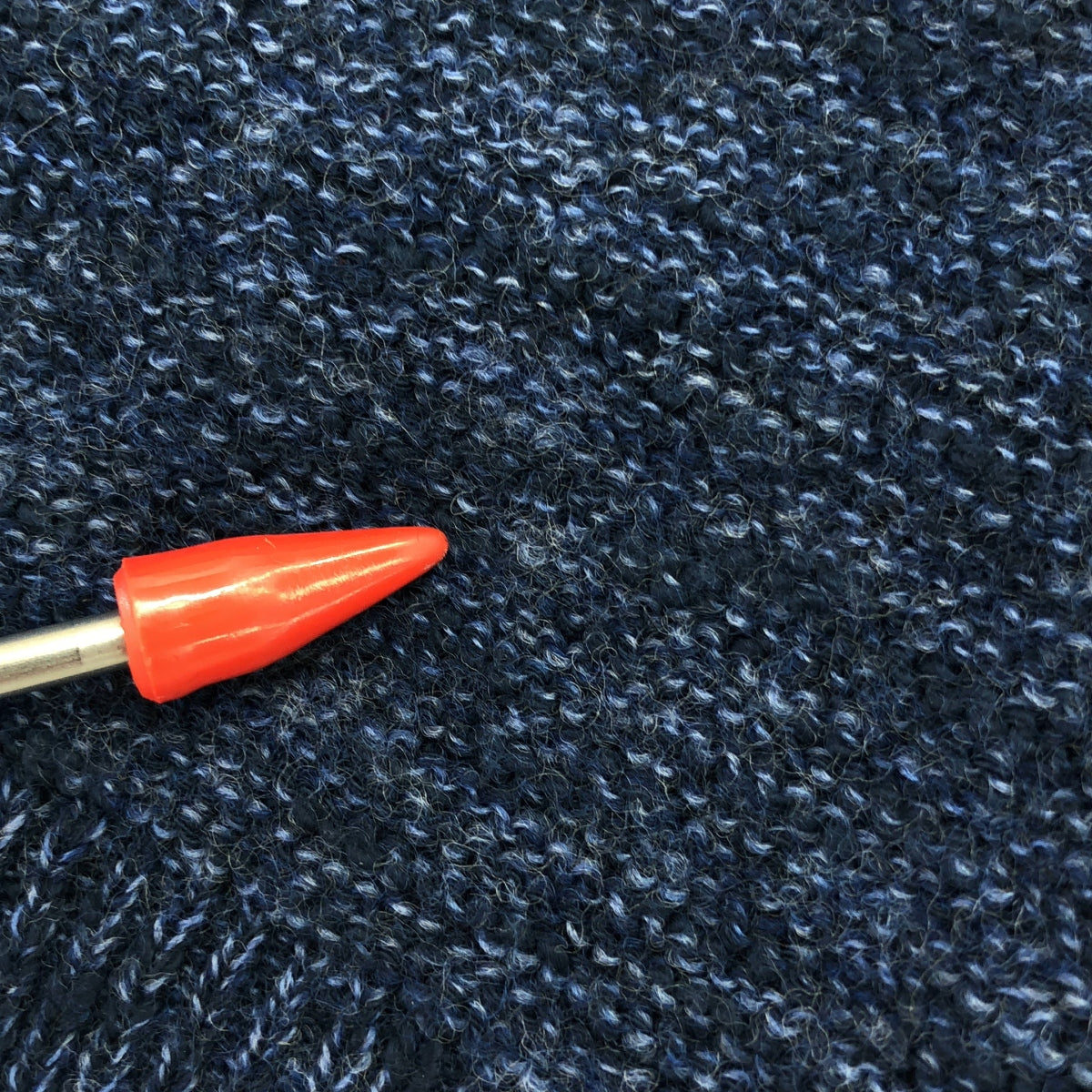 SOLIDO / ソリード | コットン ウール ニット カーディガン | 02 | ネイビー | メンズ