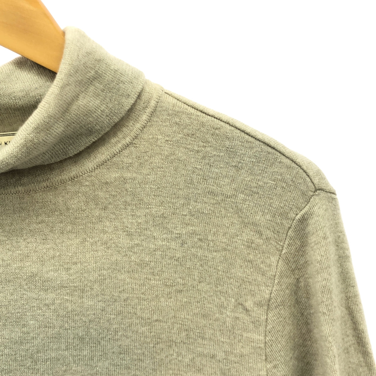 MAISON KITSUNE / メゾンキツネ | ウールタートルネックニット | L | ベージュ | レディース