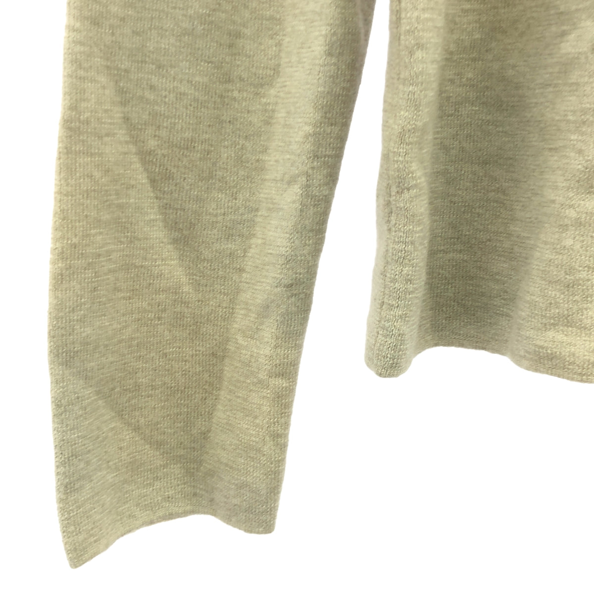 MAISON KITSUNE | Wool turtleneck knit | L | Beige | Women's