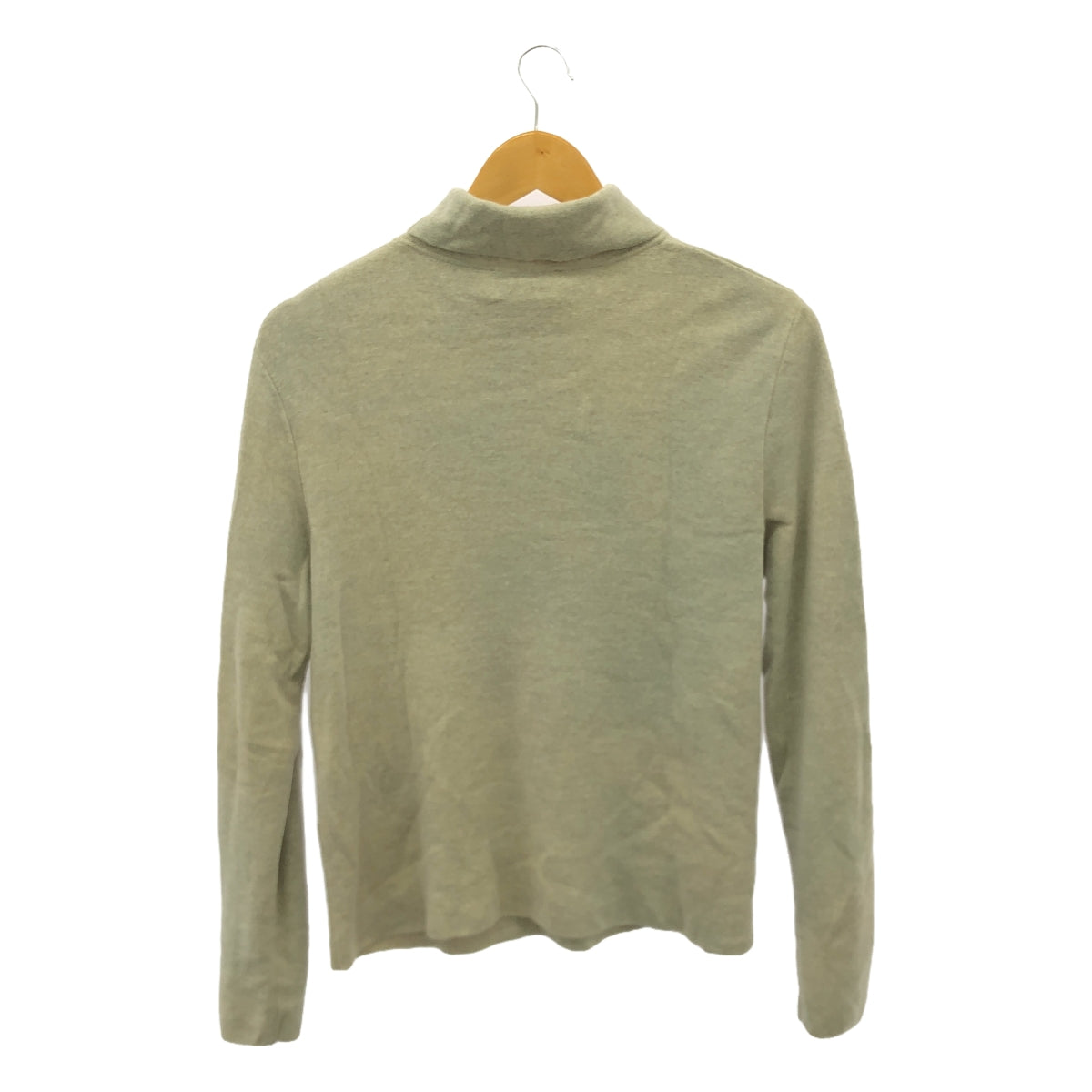 MAISON KITSUNE | Wool turtleneck knit | L | Beige | Women's