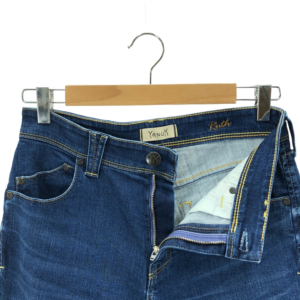 亞努克 | RUTH 修身錐形牛仔褲 | 25 |靛藍 |女性的