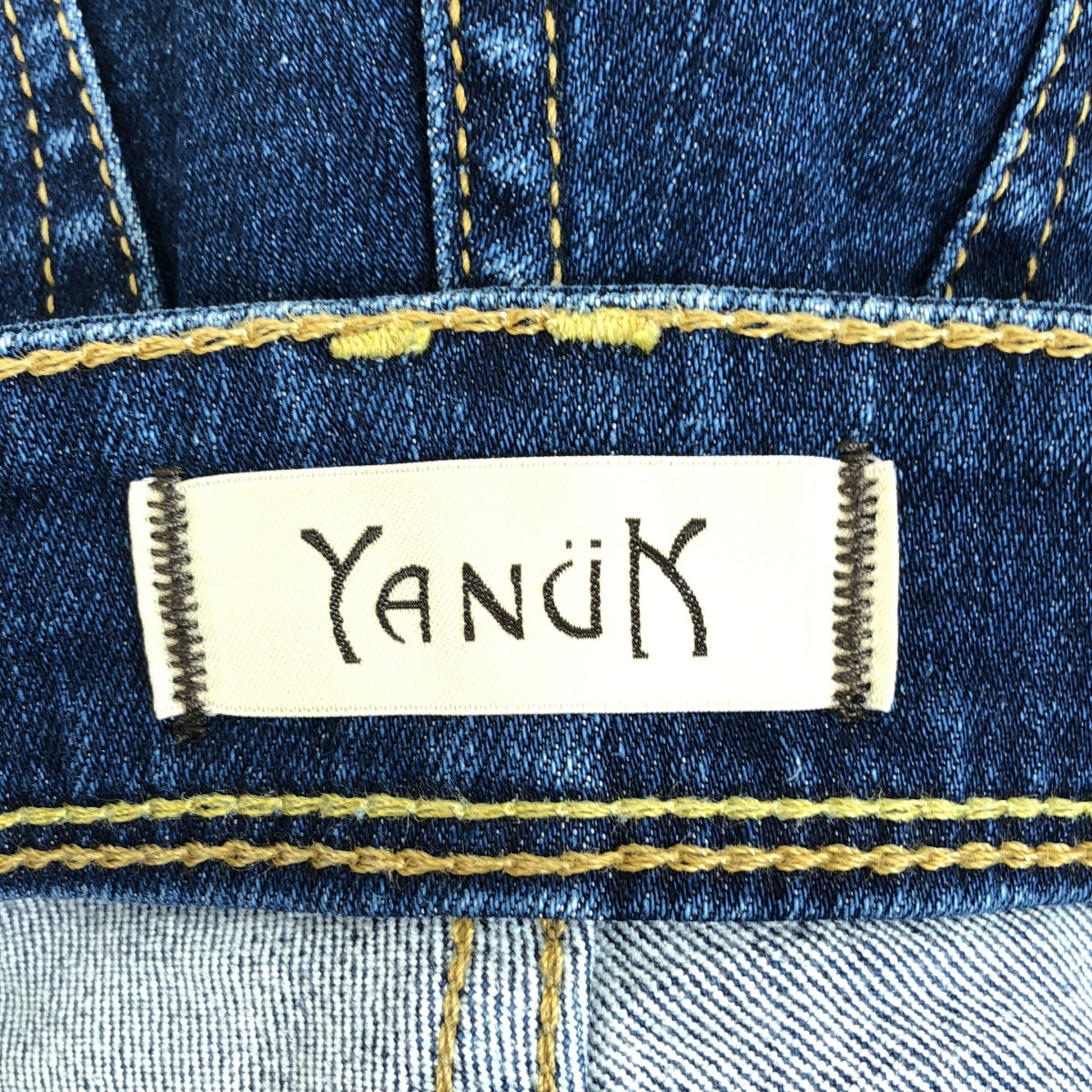 YANUK / ヤヌーク | RUTH スリム テーパード デニムパンツ | 25 | インディゴ | レディース