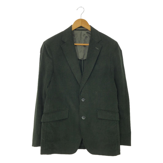 HACKETT LONDON / Hackett London | STRCH DIAGONAL CORD / 2B single-breasted tailored jacket | 38 | olive | Men's