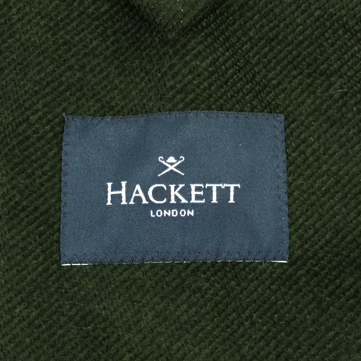 HACKETT LONDON / ハケット ロンドン | STRCH DIAGONAL CORD / 2B シングルブレスト テーラード ジャケット | 38 | olive | メンズ