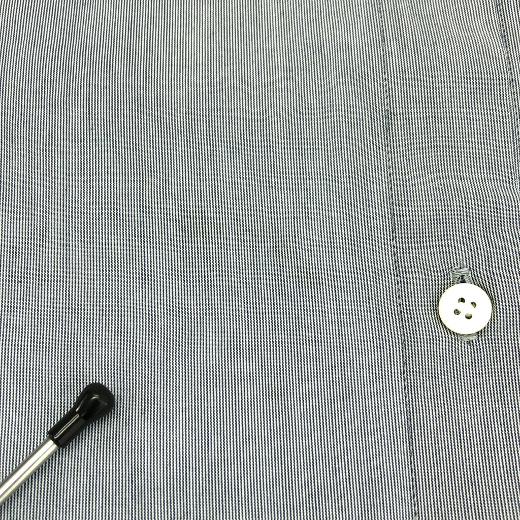 KENJI HIKINO / ケンジヒキノ | コットン バルーンスリーブ シャツワンピース | 1 | ネイビー | レディース