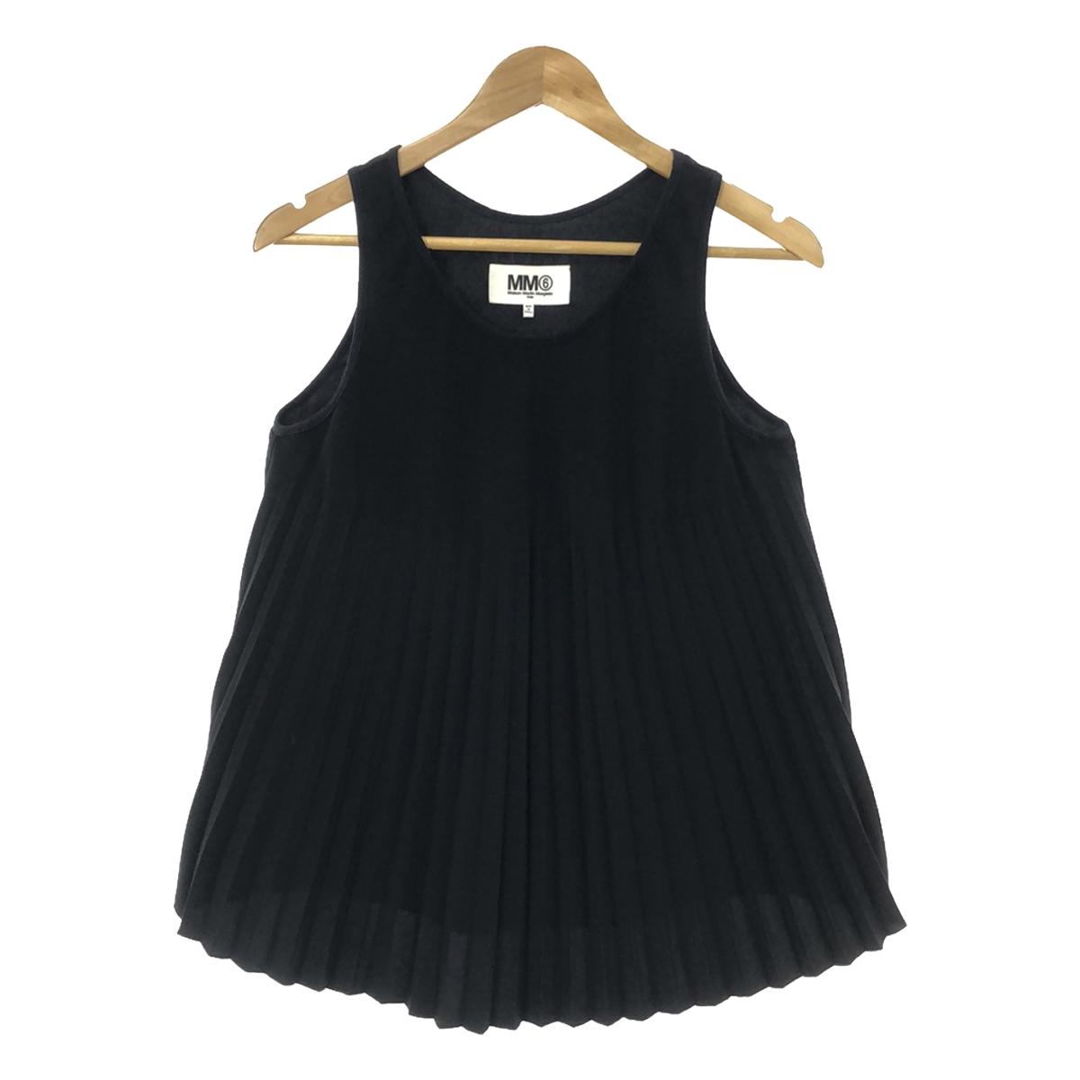 MM6 Maison Martin Margiela | 2015SS | Pleated Tank Top | Size 38 | Women's