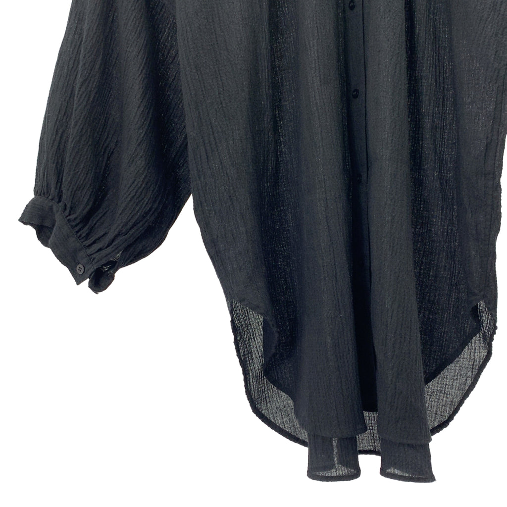 Plage / プラージュ | 2024SS | Crepe Long ロング シャツ |