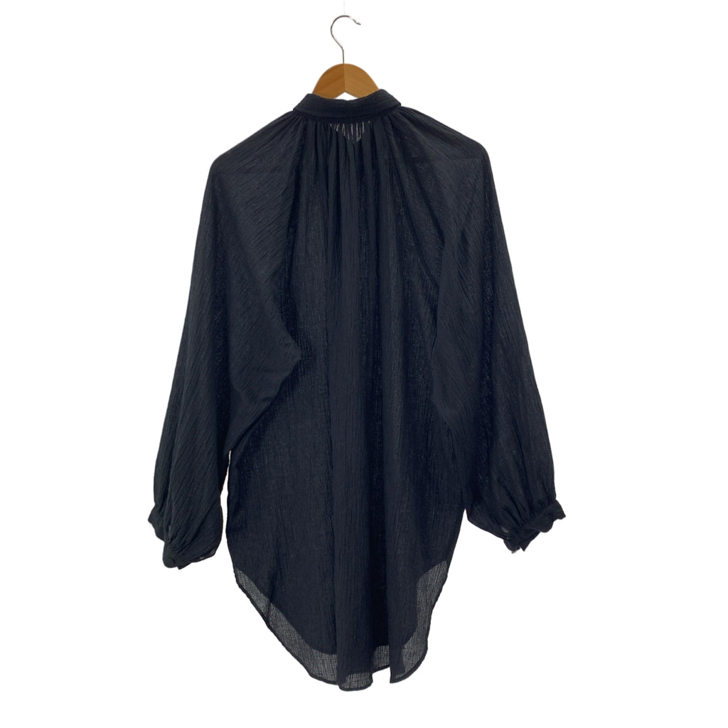 Plage / プラージュ | 2024SS | Crepe Long ロング シャツ |