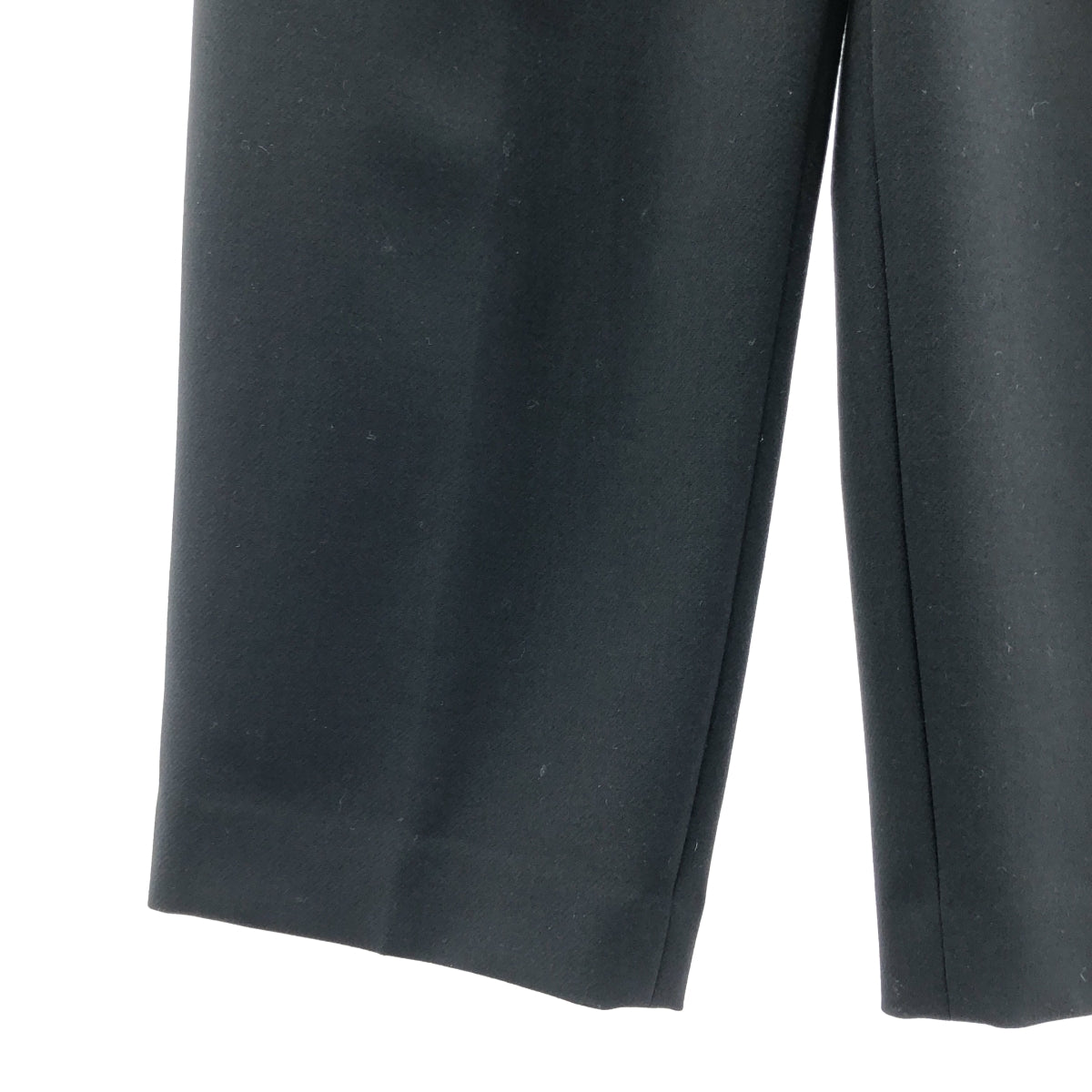 ENFOLD | 雙交叉彈性七分褲 | 尺寸 34 | 黑色 | 女款