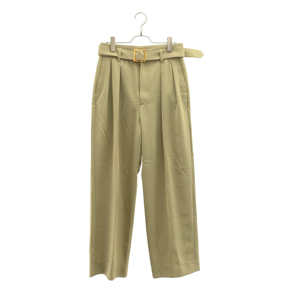 CULLNI / 크루니 | 2023SS | Pintuck Wide Pants 핀탁 벨티드 와이드 팬츠 | 1 | 맨즈