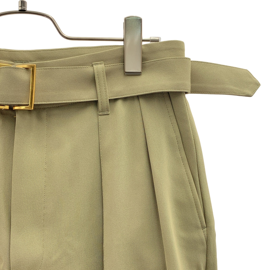 CULLNI / 크루니 | 2023SS | Pintuck Wide Pants 핀탁 벨티드 와이드 팬츠 | 1 | 맨즈