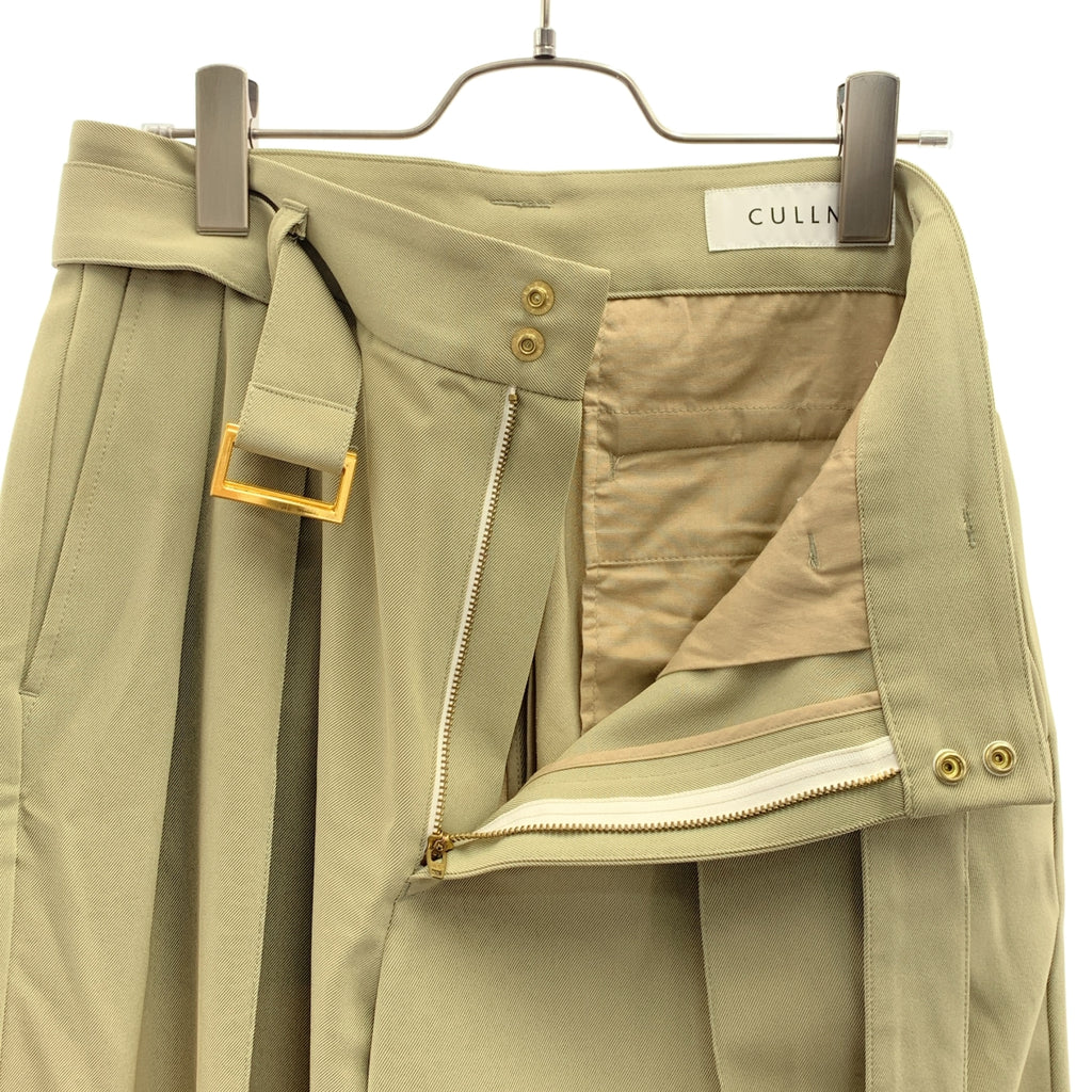 CULLNI / 크루니 | 2023SS | Pintuck Wide Pants 핀탁 벨티드 와이드 팬츠 | 1 | 맨즈