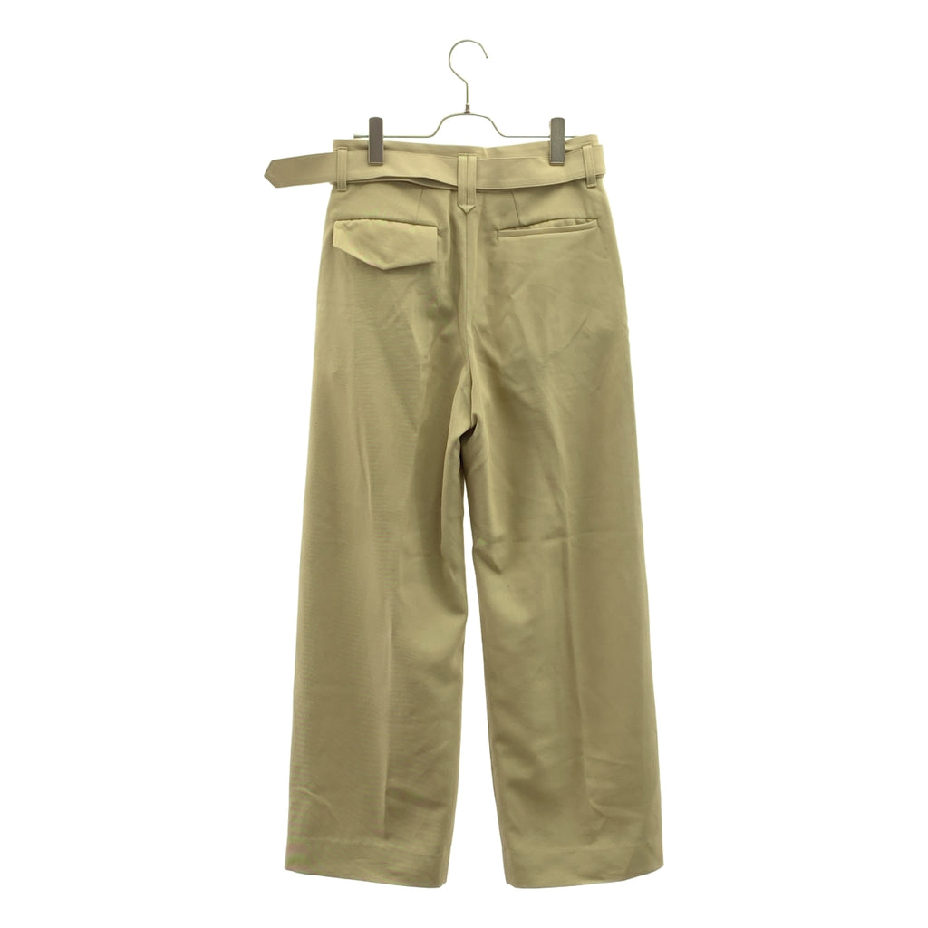 CULLNI / 크루니 | 2023SS | Pintuck Wide Pants 핀탁 벨티드 와이드 팬츠 | 1 | 맨즈