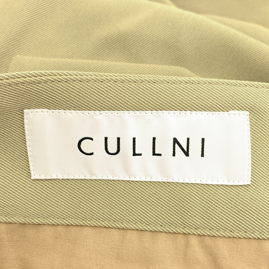 CULLNI / 크루니 | 2023SS | Pintuck Wide Pants 핀탁 벨티드 와이드 팬츠 | 1 | 맨즈