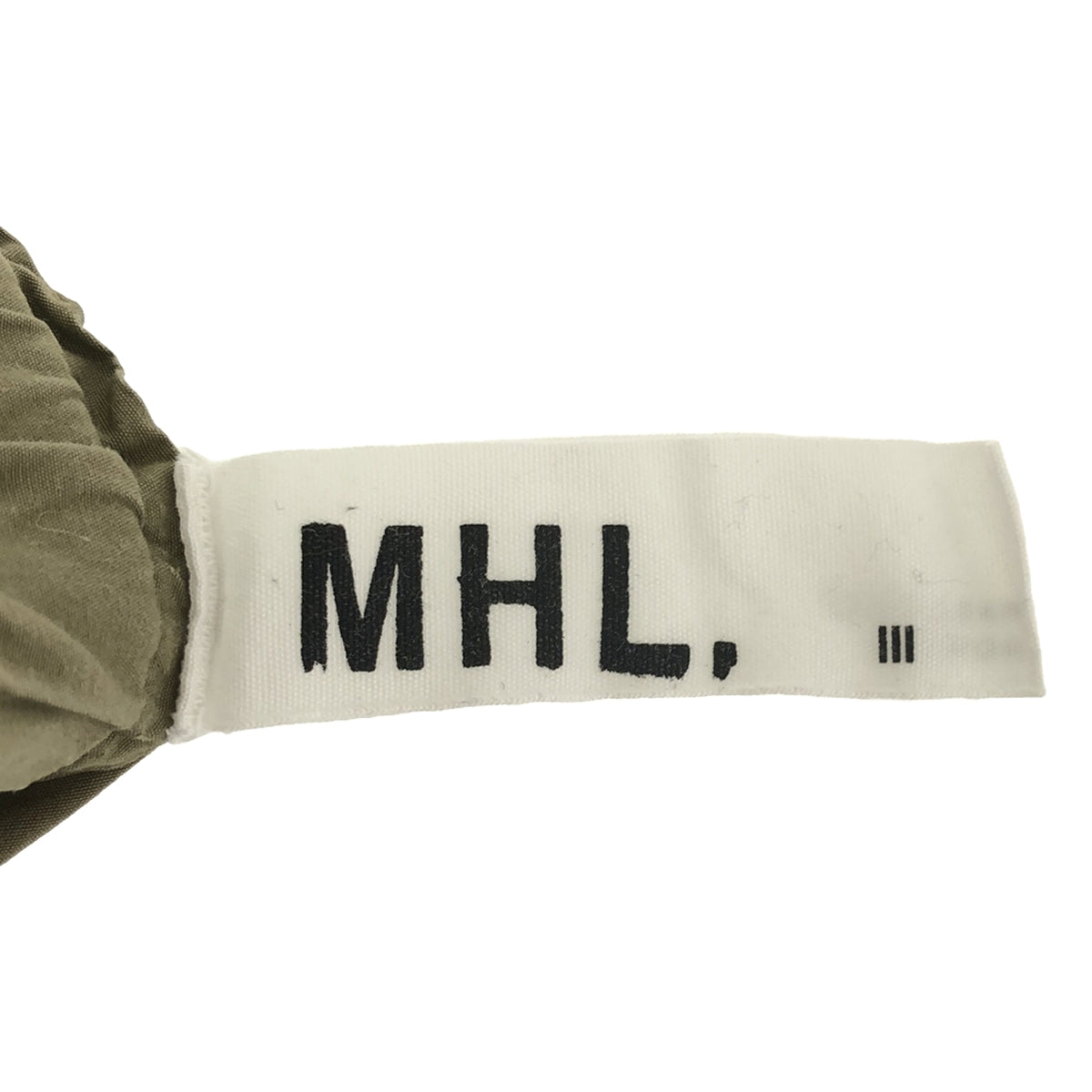 MHL. / MHL Margaret Howell | Drawstring Easy Pants | 2 | Khaki | Women's