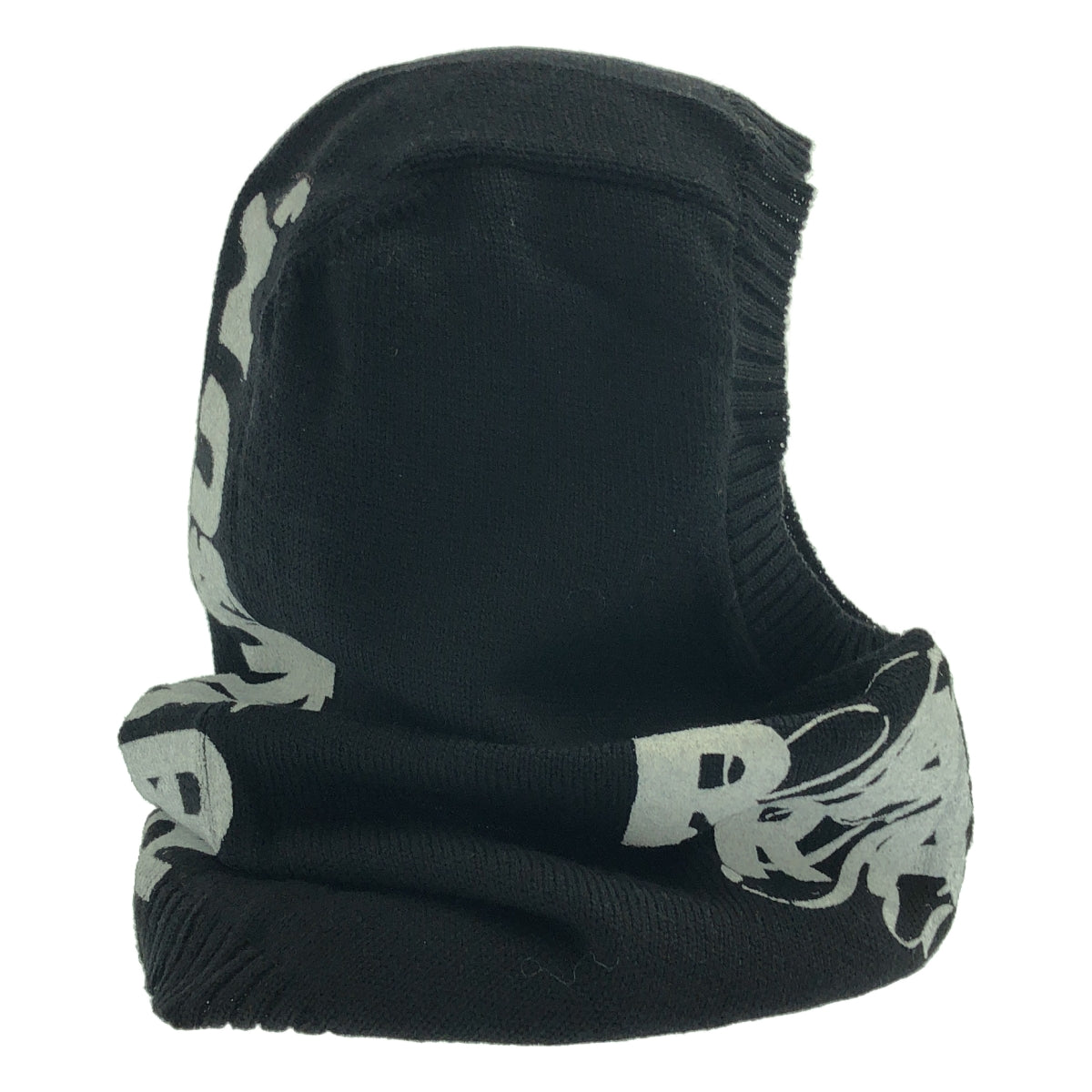 TAKAHIROMIYASHITA The Soloist | 2023秋冬 | 設得蘭羊毛超大巴拉克拉法帽 | 設得蘭羊毛印花超大巴拉克拉法帽圍脖 | 一件 |