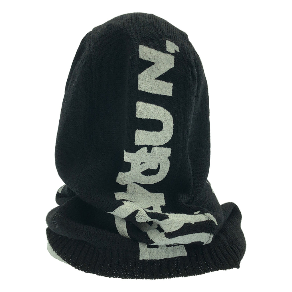 TAKAHIROMIYASHITA The Soloist | 2023秋冬 | 設得蘭羊毛超大巴拉克拉法帽 | 設得蘭羊毛印花超大巴拉克拉法帽圍脖 | 一件 |