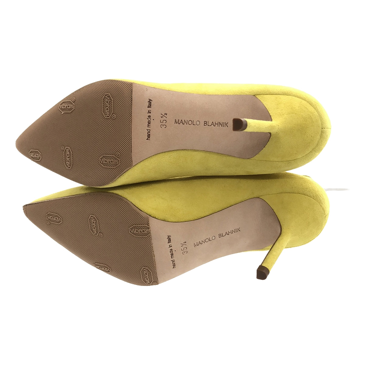 MANOLO BLAHNIK / マノロブラニク | SUN SUEDE スエード ポインテッドトゥ ヒールパンプス | 35 1/2 | – KLD