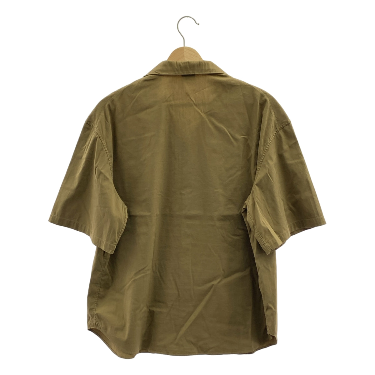 JIL SANDER / ジルサンダー | ストレッチ オープンカラーシャツ | 40 | メンズ