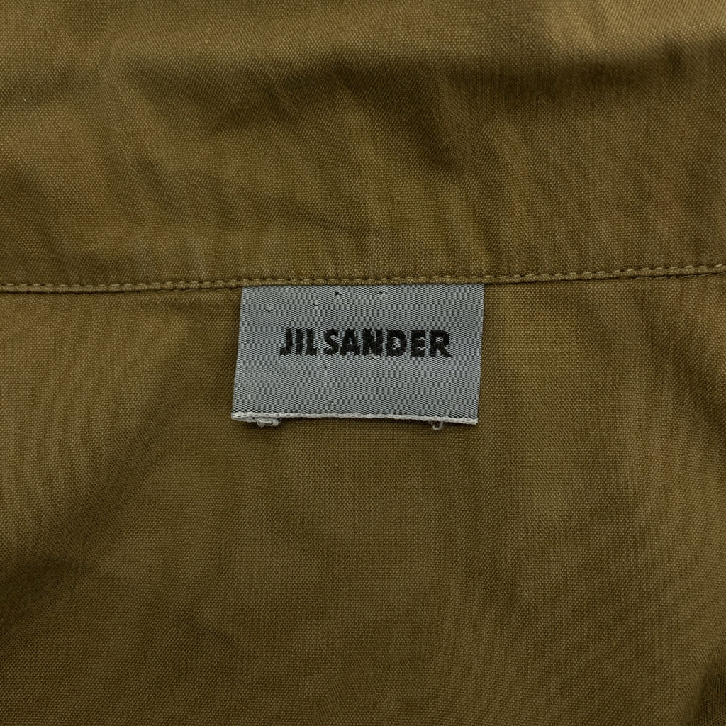 JIL SANDER / ジルサンダー | ストレッチ オープンカラーシャツ | 40 | メンズ