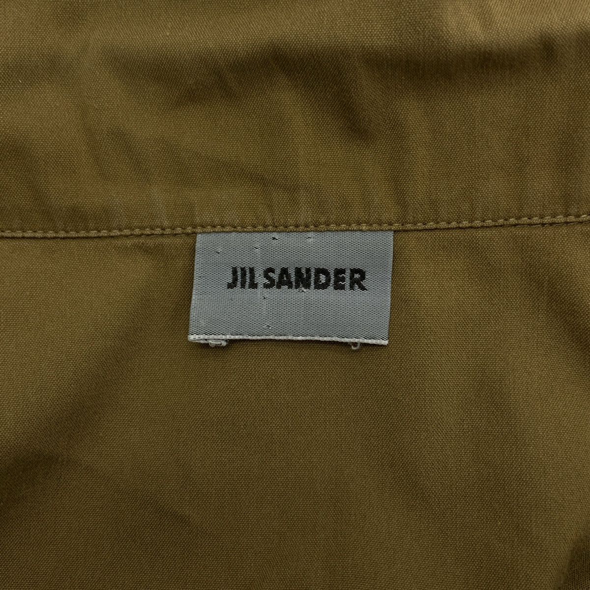 JIL SANDER / ジルサンダー | ストレッチ オープンカラーシャツ | 40 | メンズ