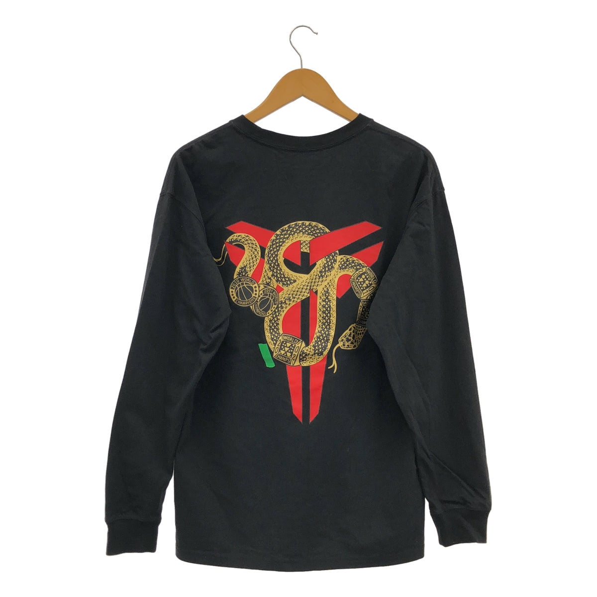 NIKE / 나이키 | Kobe Year of Mamba / 코비 이어 오브 맘바 양면 프린트 컷소우 | L | 블랙 | 남성