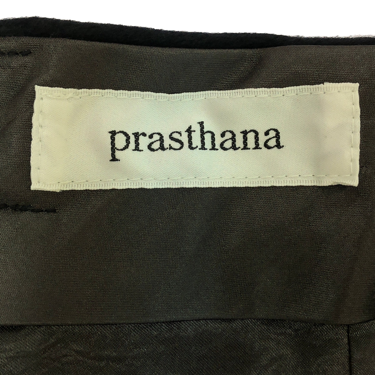 【신품】 prasthana / 프라스타나 | 잔향 lazy slacks / 바지 | M | 블랙 | 남성