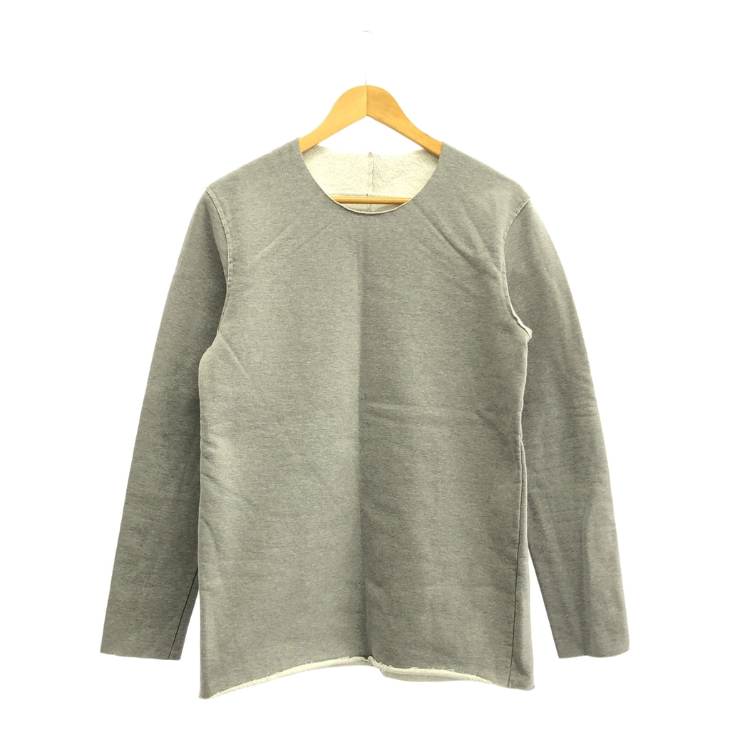KAZUYUKI KUMAGAI ATTACHMENT / カズユキクマガイアタッチメント | ハイバルキーCo/Ac 裏毛 クルーネック L/S カットソー | 2 | グレー | メンズ