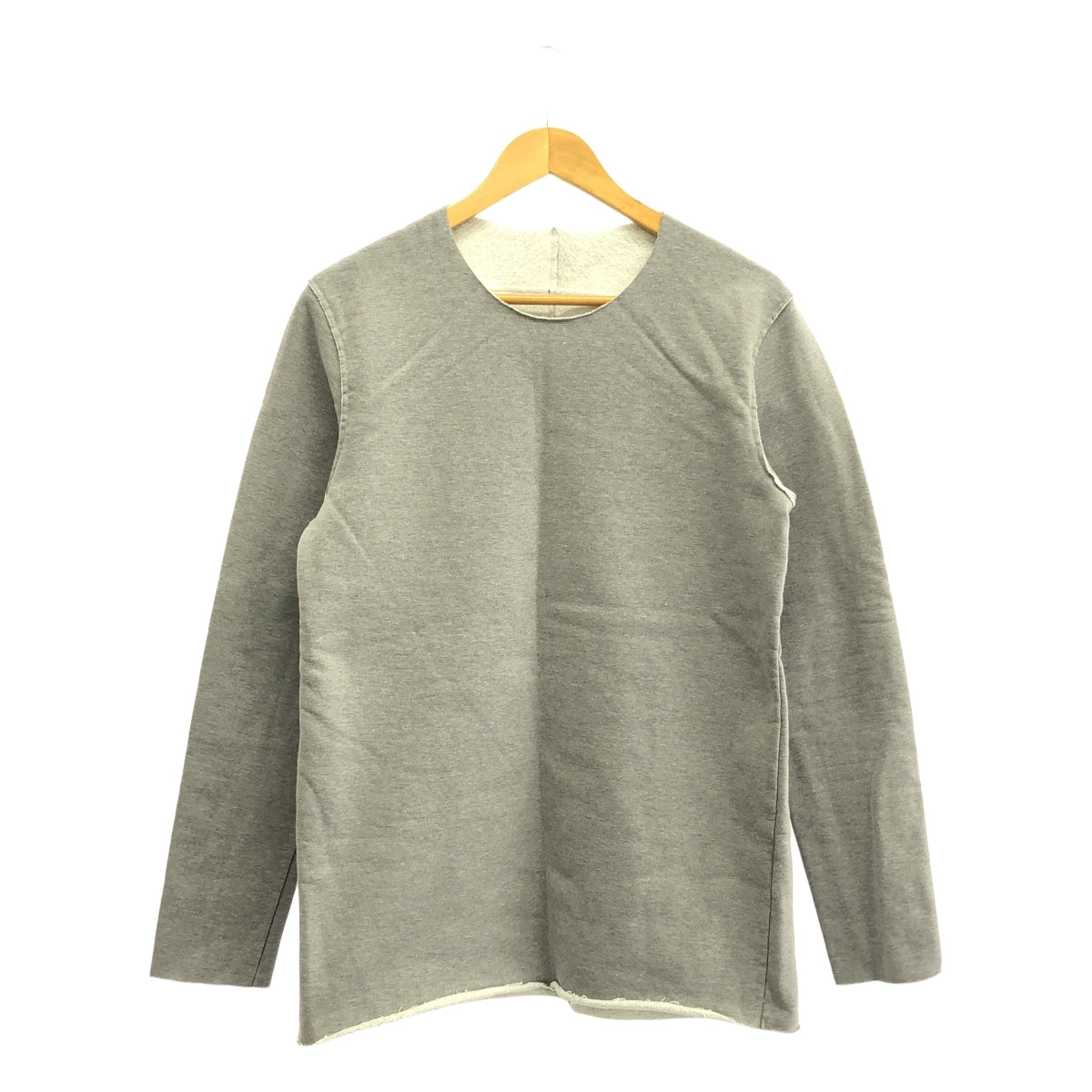 KAZUYUKI KUMAGAI ATTACHMENT / カズユキクマガイアタッチメント | ハイバルキーCo/Ac 裏毛 クルーネック L/S カットソー | 2 | グレー | メンズ