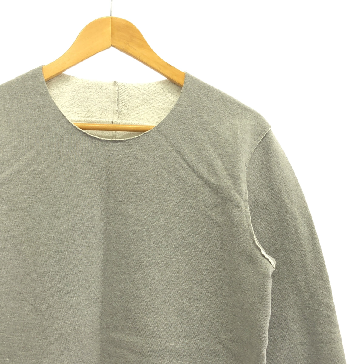 KAZUYUKI KUMAGAI ATTACHMENT / カズユキクマガイアタッチメント | ハイバルキーCo/Ac 裏毛 クルーネック L/S カットソー | 2 | グレー | メンズ