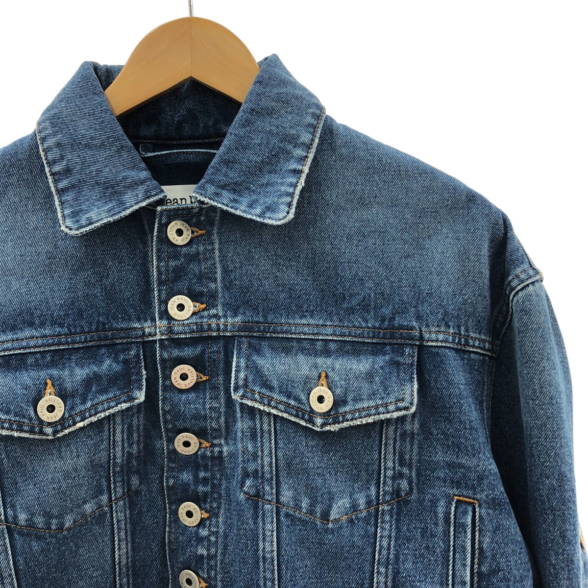 JeanPaulGAULTIER / 장폴 고르체 | The Buttoned 데님 재킷 | XS |