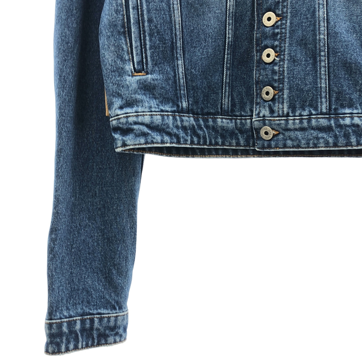 JeanPaulGAULTIER / 장폴 고르체 | The Buttoned 데님 재킷 | XS |