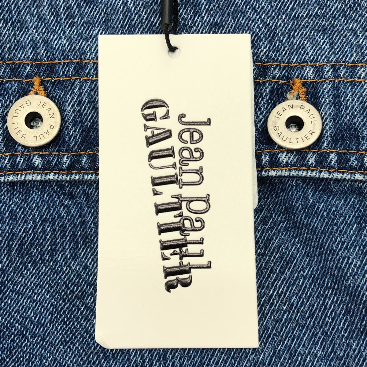 JeanPaulGAULTIER / 장폴 고르체 | The Buttoned 데님 재킷 | XS |