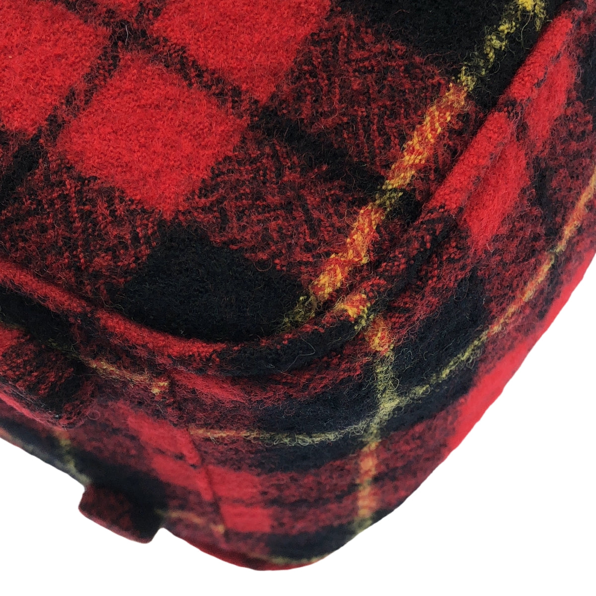 【新品】  R&D.M.Co / オールドマンズテーラー | WOOL TARTAN CHECK BOSTON BAG ウール タータンチェック ボストンバッグ ブローチ付き | F | Wallace / ウォレス | レディース