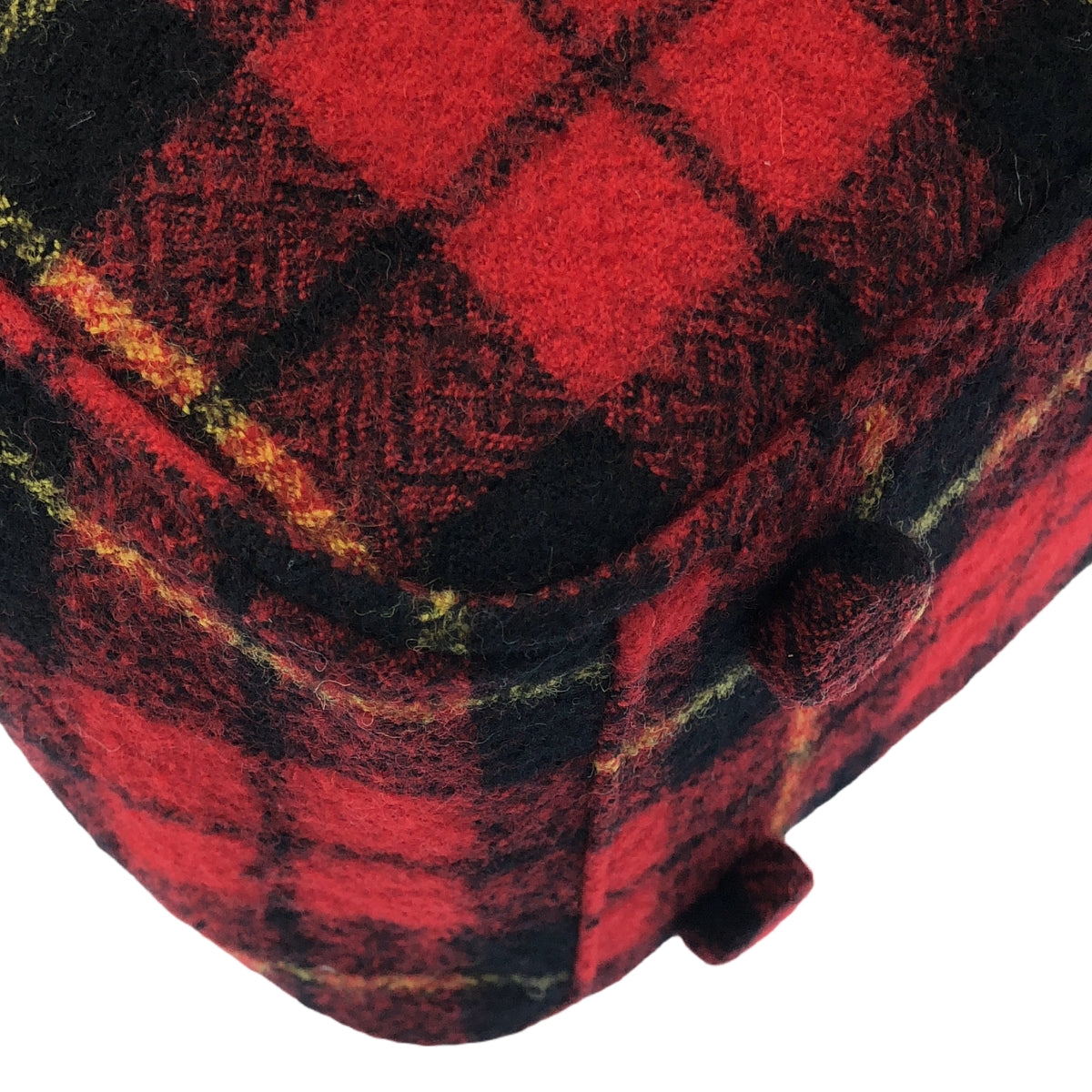 【新品】  R&D.M.Co / オールドマンズテーラー | WOOL TARTAN CHECK BOSTON BAG ウール タータンチェック ボストンバッグ ブローチ付き | F | Wallace / ウォレス | レディース