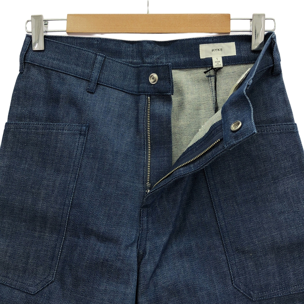 [新] HYKE | Baker 九分牛仔褲 | 1 |淡藍色 |女性的