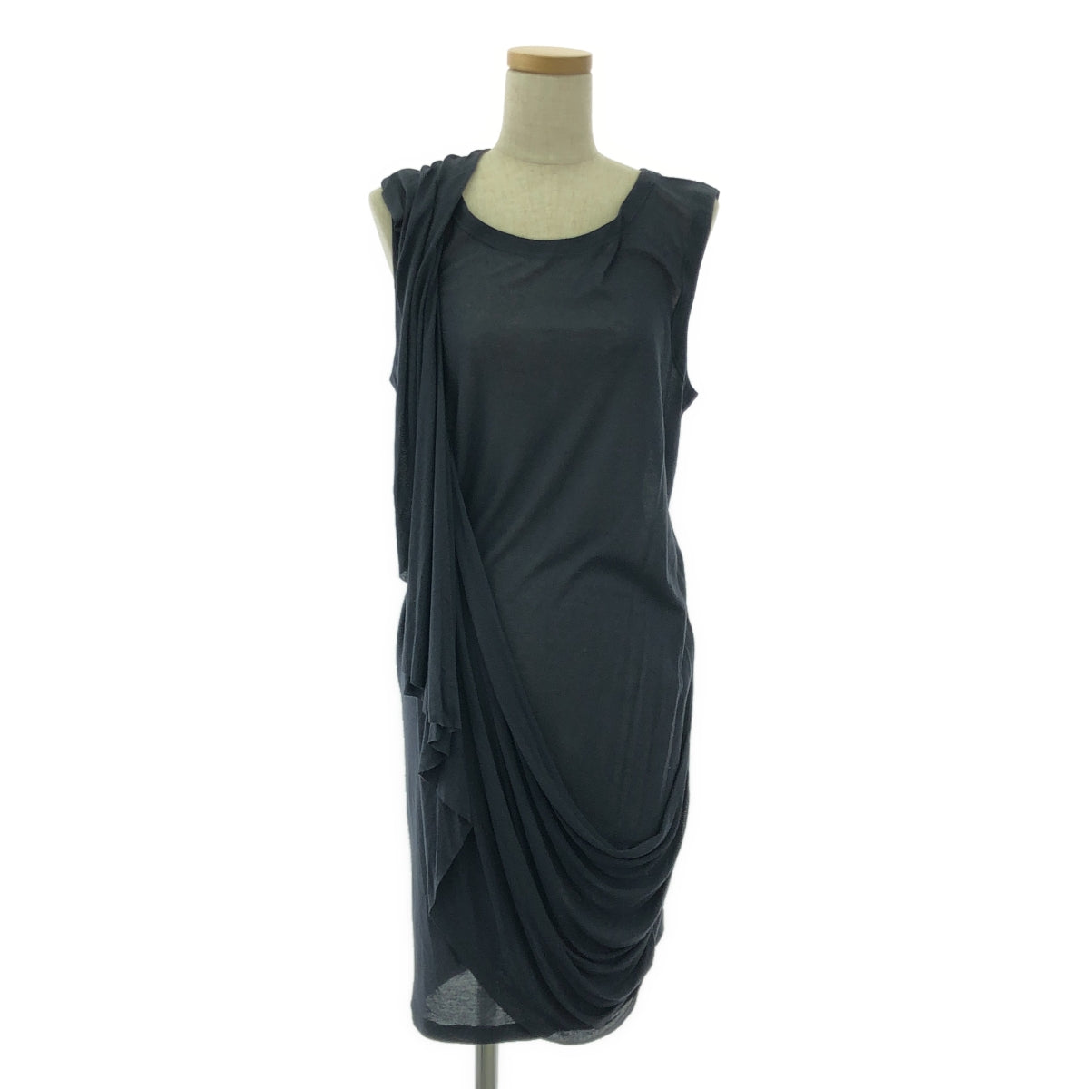 MM6 Maison Martin Margiela | 2014SS | Drape design sleeveless rayon dress | M | Women's