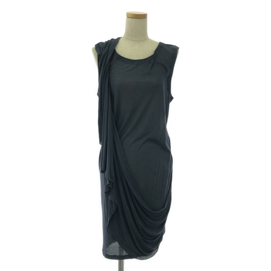 MM6 Maison Martin Margiela | 2014SS | Drape design sleeveless rayon dress | M | Women's