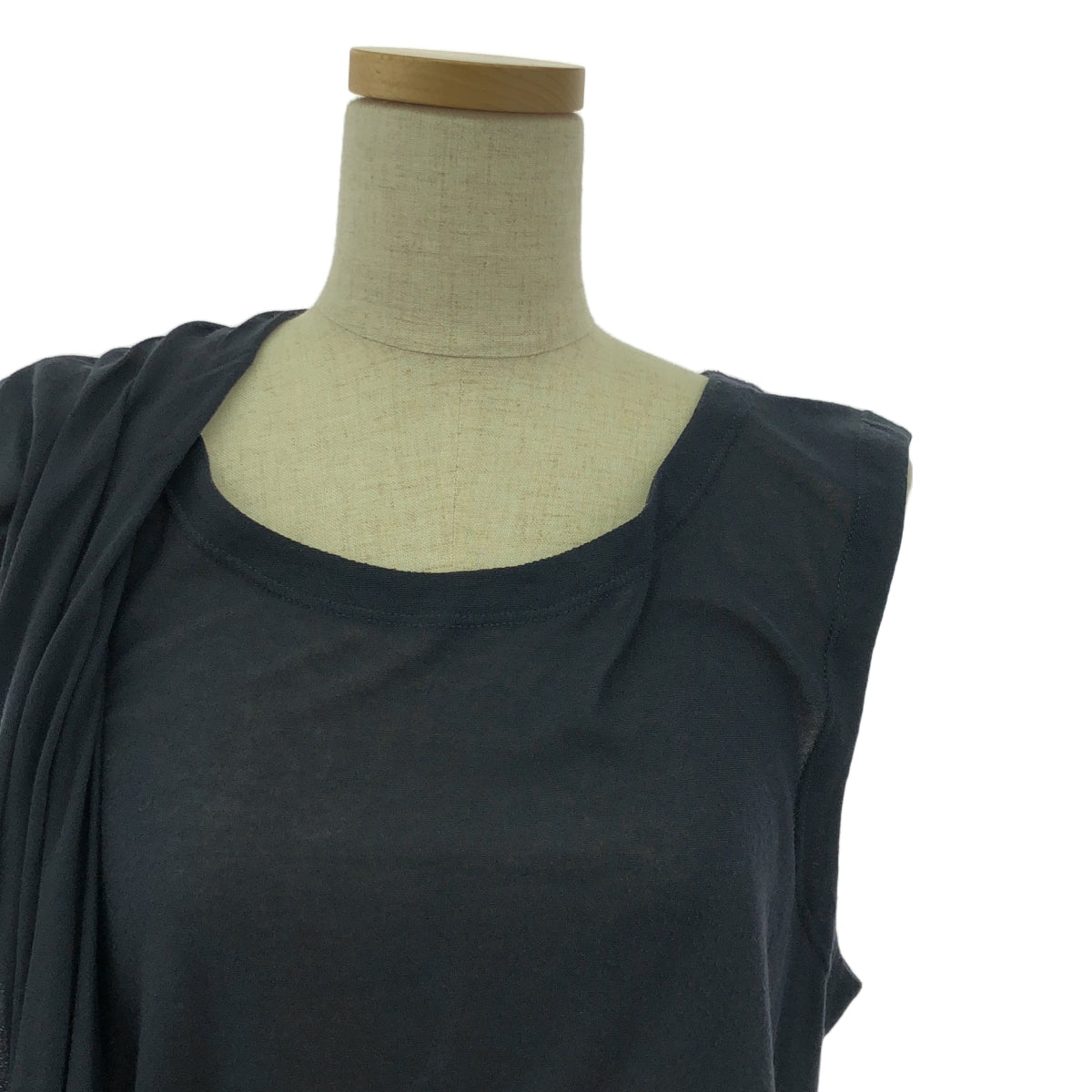 MM6 Maison Martin Margiela | 2014SS | Drape design sleeveless rayon dress | M | Women's