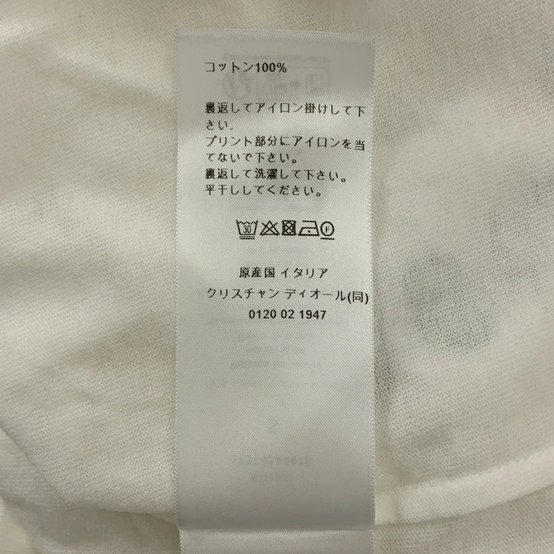 Christian Dior / クリスチャンディオール | ロゴ フリルカラー カットソー Tシャツ | S | レディース