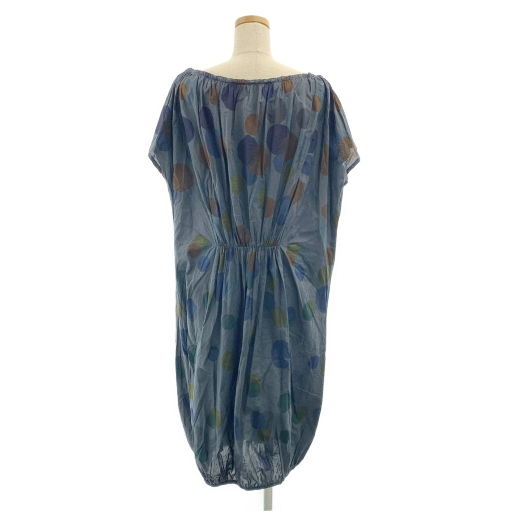 mina perhonen / ミナペルホネン | rain star / ギャザー ボリューム ワンピース | 38 | レディース