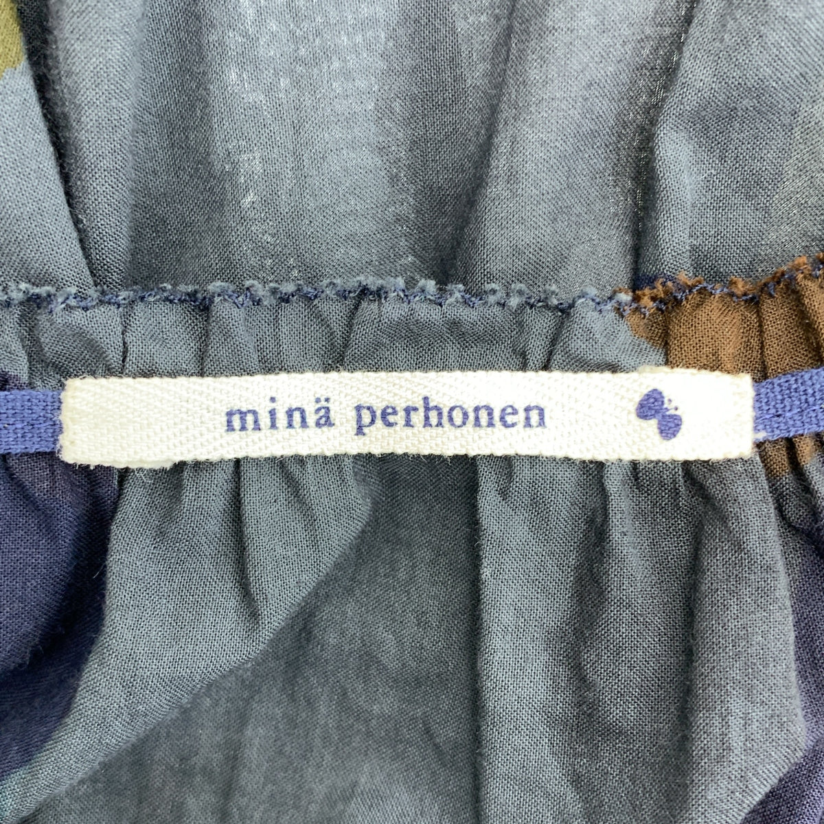 mina perhonen / ミナペルホネン | rain star / ギャザー ボリューム ワンピース | 38 | レディース