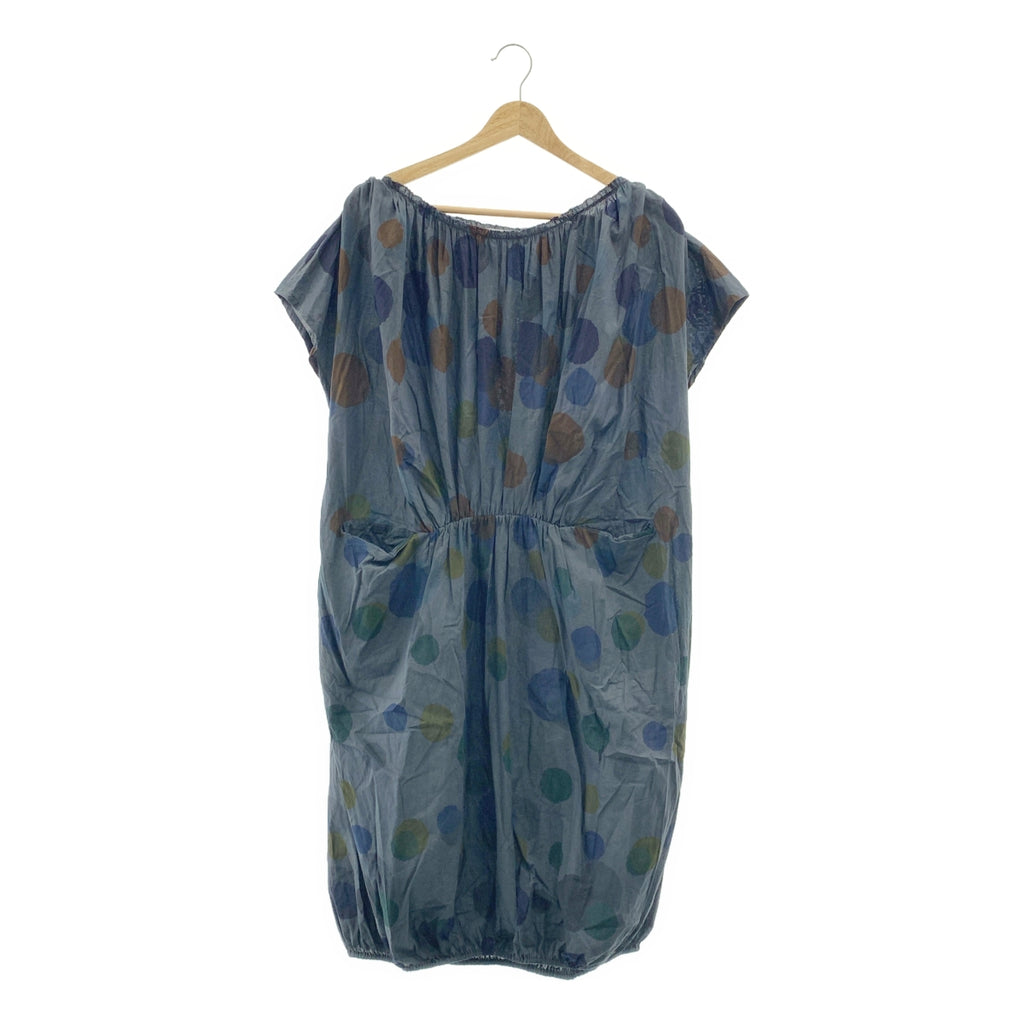 mina perhonen / ミナペルホネン | rain star / ギャザー ボリューム ワンピース | 38 | レディース