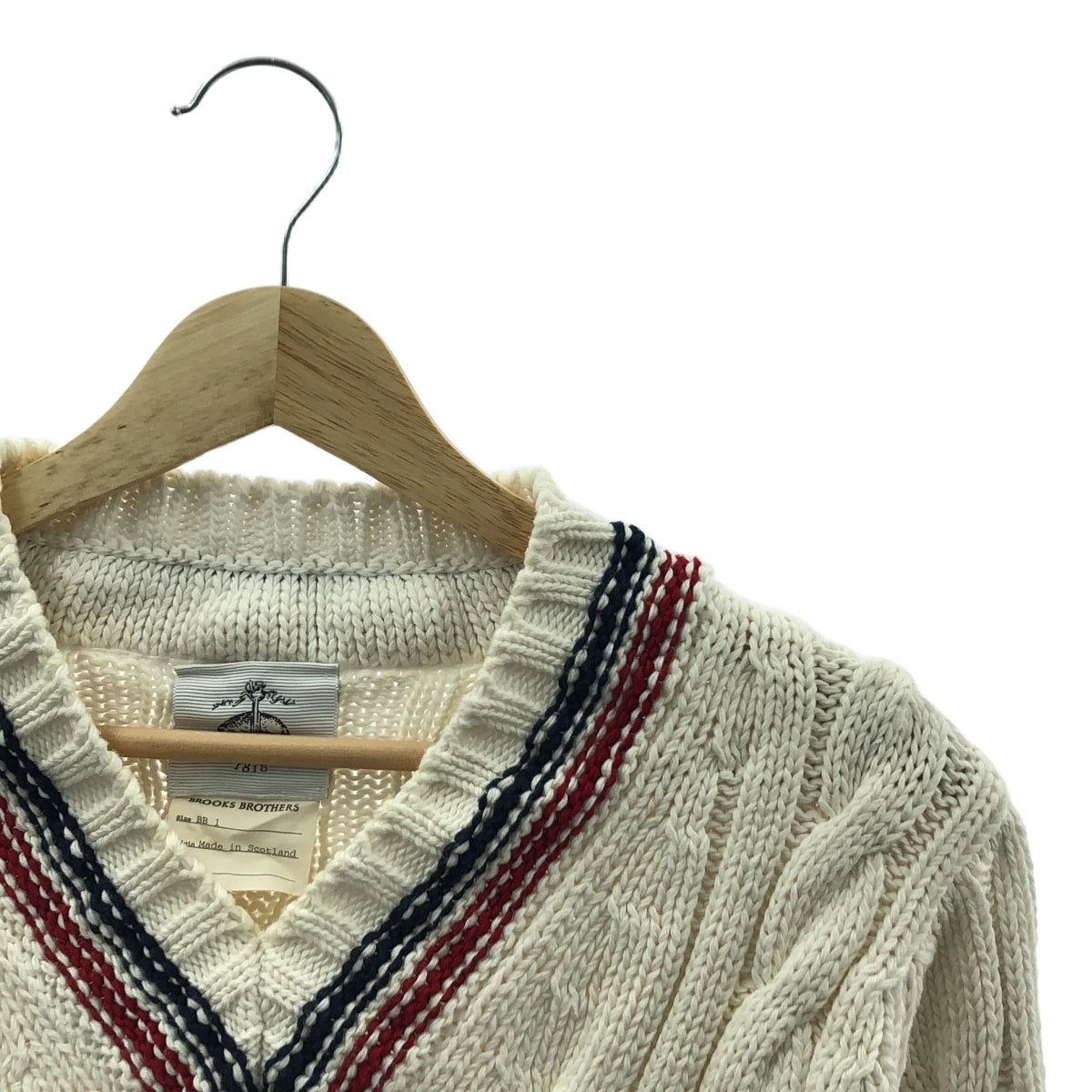 布克兄弟 | 粗針織套衫 | 1 | 象牙白/波爾多紅/深海軍藍 | 男款